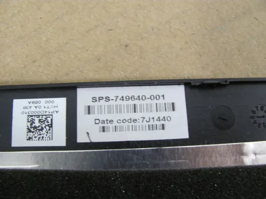 403-3 Кришка панель палмрест тачпад 749640-001 AP14D000310 для HP Pavilion 15-G 15-S 15-R 250 G3, 255 G3 оригінал З аукціону
