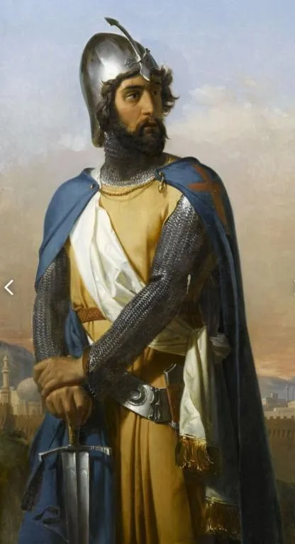 Монета 1 хрестовий похід. 12 століття Хрестоносці.Танкред Тарентский  tk418. Продаж