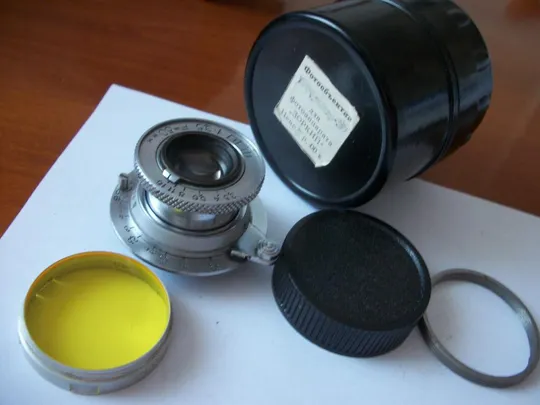 Купити Объектив Фэд 1:3,5 [футляр, светофильтр, переходник , м-39-42, задняя крышка]