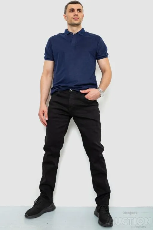 Купити Джинсы мужские, цвет черный, 240R8346