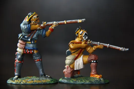 Купити индейцы гуроны 55-60мм (Armies in Plastic)