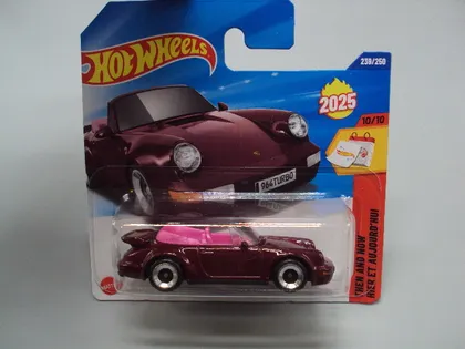 фото, Машинка модель Hot Wheels Porsche 911 Turbo Cabriolet порше турбо кабриолет №18751с