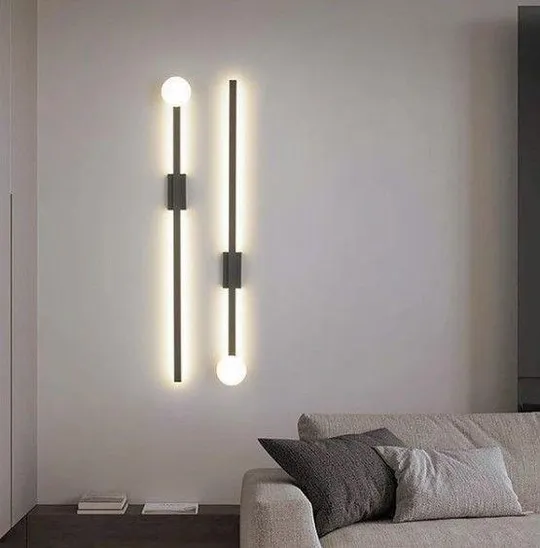 Бра LED 27583 Черный 8х100х100 см. Ціна