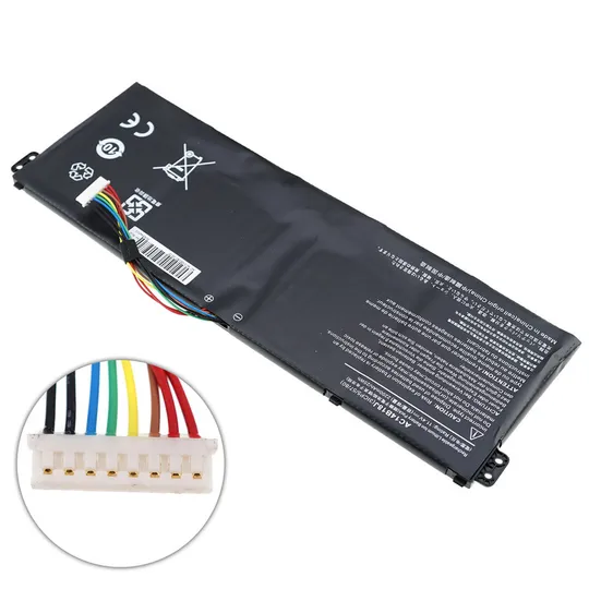 Купити Батарея для ноутбука ACER AC14B18J (Aspire: ES1-511, ES1-512, ES1-523, ES1-524, ES1-533) 11.4V 2200mAh 25Wh Black