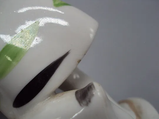 Фигура фарфор полонное ЗХК статуэтка девочка с козленком козликом высота 16 см №15610МЯ На торгах