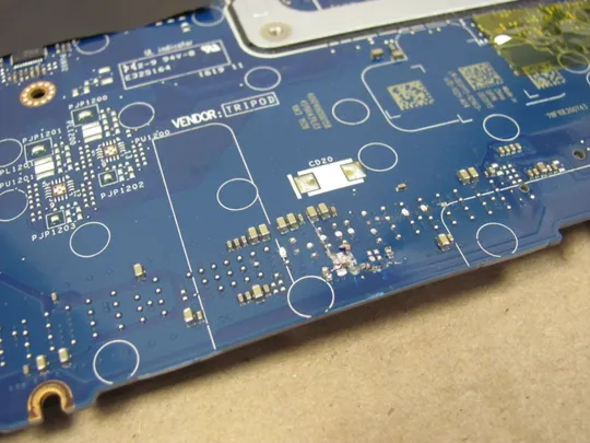 594-14  материнська плата AAZ60 LA-C461P  i5-6300U SR2F0  для Dell Latitude E7470  7470 оригінал Характеристики