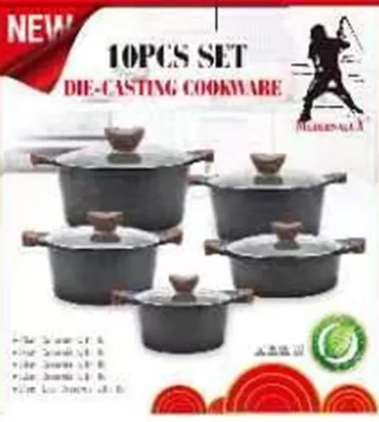 Набор кастрюль (ГАЗ+ИНДУКЦИЯ) (ny-10) // [39] (2 шт/ящ) Ціна