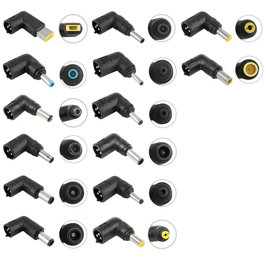 Універсальний блок живлення для ноутбука 15-20V, 90W, 14 змінних роз'ємів, black Де купити