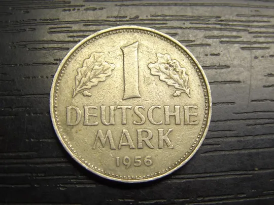1 марка 1956 G ФРН Ціна