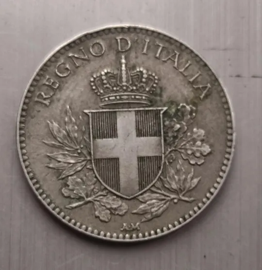 20 чентезиме 1919 года монета Италии Король Віктор Еммануїл III  kt118 Ціна