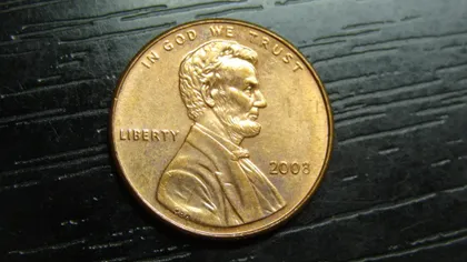 фото, 1 цент 2008 США