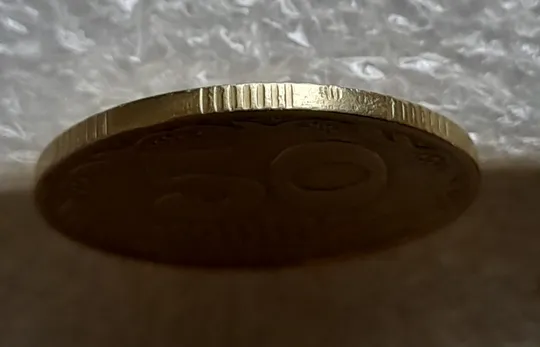 (7110) 50 копійок 1992 1БА(б)к брак по каталогу Володимира Шекені (50 копеек 1992 1БА(а)к по ІТК) Недорого