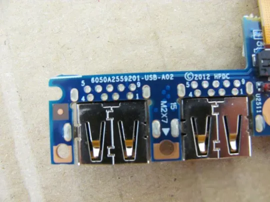 №243-28 плата USB LAN 6035B0101001 6050A2559201 для HP EliteBook 850 G1 G2 740 840 G1 ZBook 14 оригін З аукціону