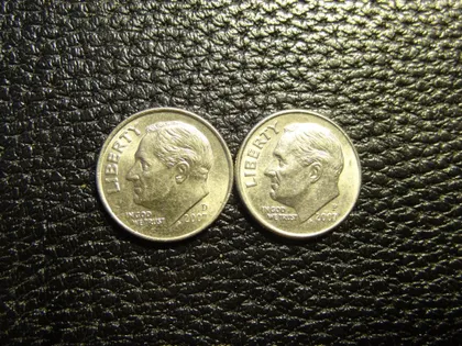 фото, 10 центів 2007 США (два різновиди)