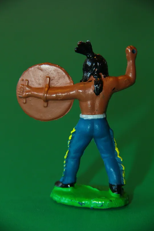 Купити індіанець НДР 046 ВІКТОРІО Георг Блехтшмідт СИНЯ ГУМА