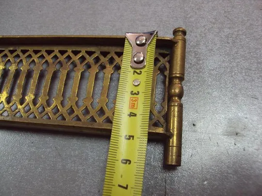 Деталь фрагмент латунь часть пишущего устройства с обеих сторон с ультрафиолетовыми вешалками №11560 Продаж