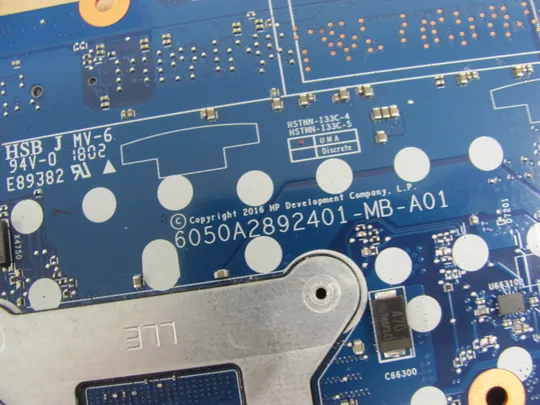 539-6 материнська плата 6050A2892401  826806-601 i5-6300U для HP EliteBook 840 850 G3  оригінал Характеристики