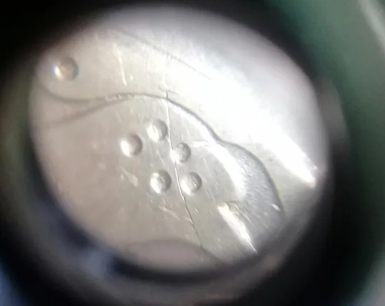 Купити (3455) 50 копійок 1992 1АЕк багаточисельні розколи та викрошки на реверсі /50 копеек 1992 1АЕк брак