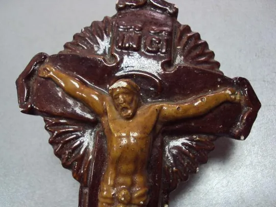 Крест прикроватный распятие гипс №10550 Продаж