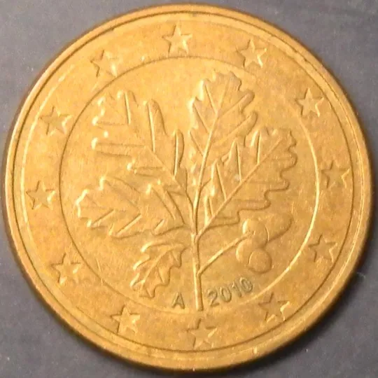 5 євроцентів 2010 A Німеччина Ціна