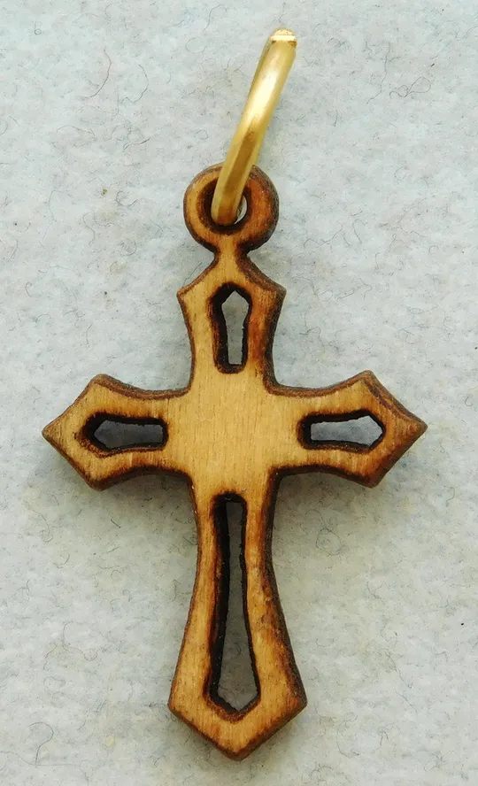 Хрест - дерев'яний з проріззю Ціна