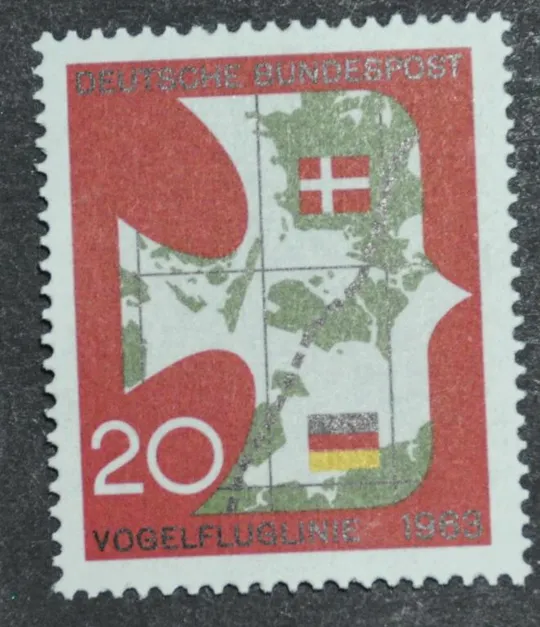 ФРГ Авиация Карта 1963 Ціна