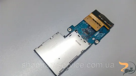 Додаткова плата, PCMCIA Reader Board роз&#039;єм, для ноутбука Toshiba Satellite M70-144, LS-2872P, б/в Ціна