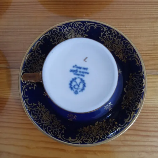 6 кофейных пар Reichenbach ГДР Недорого