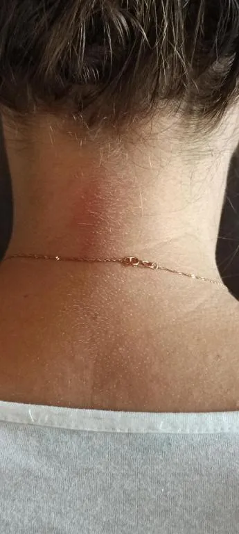 Подвеска-цветок  покрытая золота с жемчугом и сапфирами, цепочка из цельного золота tn454 Продаж