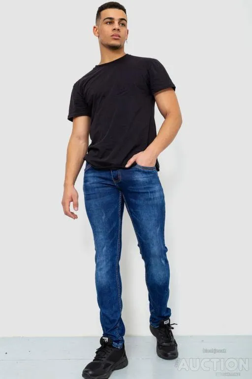Купити Джинсы мужские демисезонные, цвет синий, 243R4003