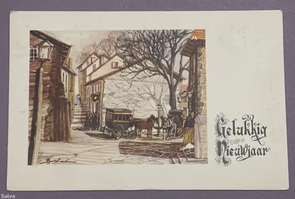 фото, Поштова листівка 1900-1960