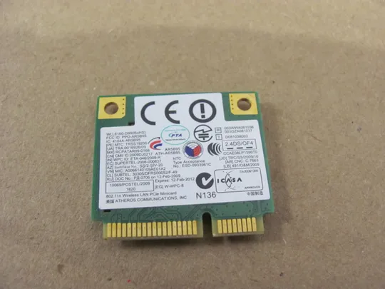 406-18 WI-FI адаптер AR5B95  для  Samsung NP-RC710   RC710 RC730  оригінал Продаж