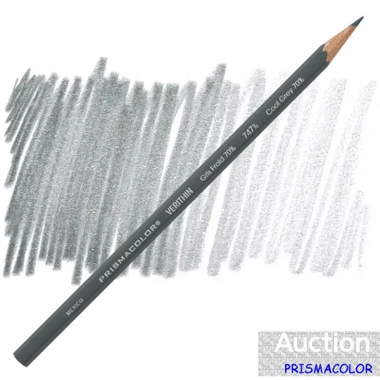PRISMACOLOR ПОШТУЧНО Твердый карандаш Cool Grey 70% 747.5 Ціна