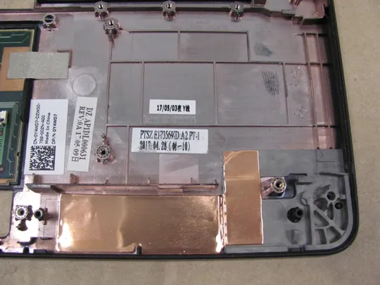 593-10  Кришка панель палмрест тачпад 0Y4WD7 AP1DL000632 для Dell Latitude E7470   оригінал Продаж