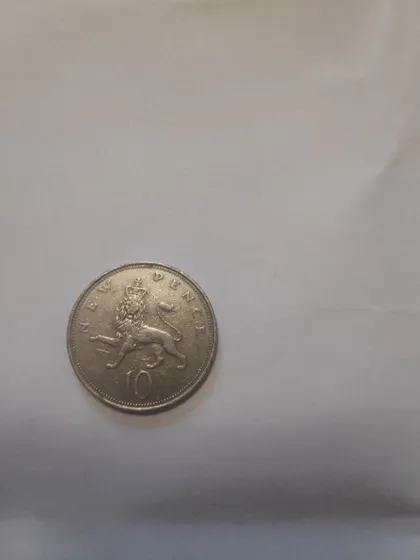 фото, Велика Британія 10 нових пенсів 1968