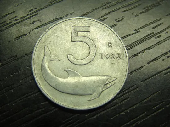 5 лір 1953 Італія Ціна