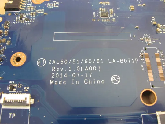 432-13 материнська плата РОБОЧА ZAL50/51/60/61 LA-B071P  SR27G  i3-5005U  для  DELL Latitude 3550 E3550 3450 оригінал Торговий майданчик