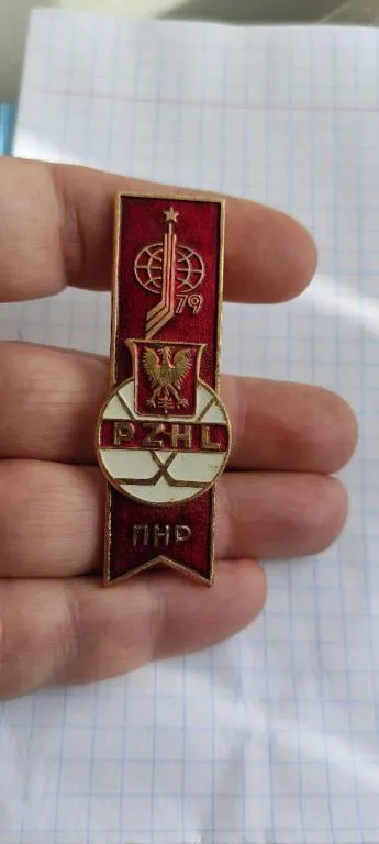 Купити Значок с двумя иглами олимпийский ПНР kl563