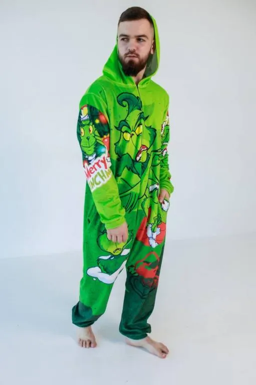 Кигуруми для взрослых Oversize 3D Гринч №2 3271_3_176 17043 176 см Ціна