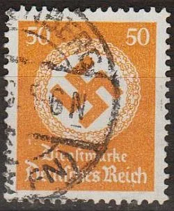 фото, 1934 - Рейх - Службова - Свастика 50 Mi.143 _5,0 €