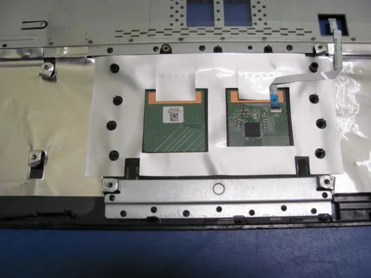 №125-1 Кришка панель палмрест та тачпад 13GNDO1AP072-1 для ASUS X75 оригінал З аукціону