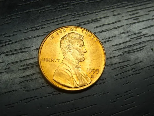 1 цент 1995 D США Ціна