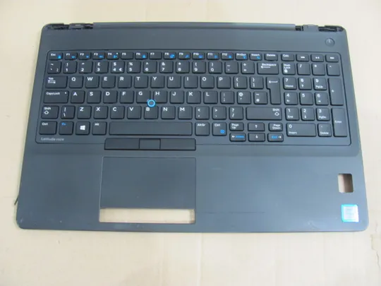 584-26 Кришка панель палмрест тачпад A151N4 AP1EF000400 клавіатура з підсвіткою робоча   для Dell  LATITUDE E5570 оригінал Ціна