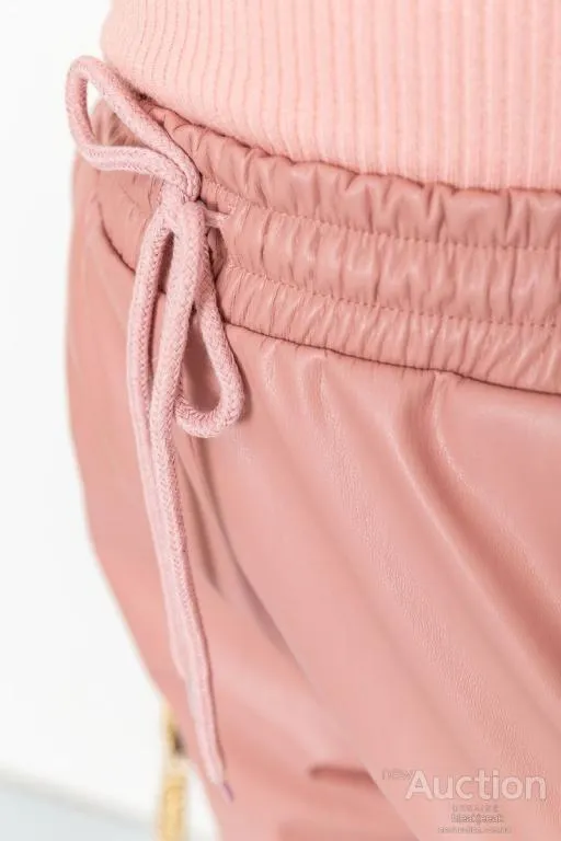 Лосины женские на флисе, цвет пудровый, 164R150 Продаж