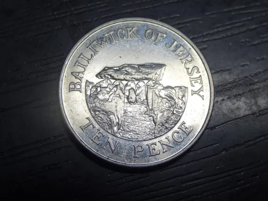 10 пенсів Джерсі 2012 магнітна Ціна