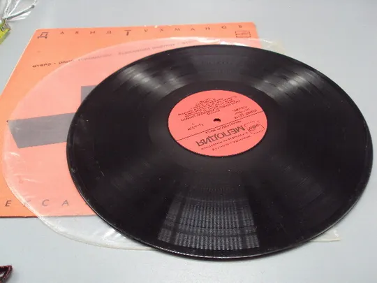 Пластинка мелодия Давид Тухманов и Александр Барыкин Ступени диаметр 30 см №15393МЯ На торгах