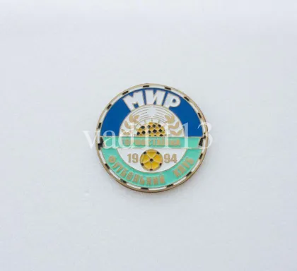 фото, Футбол. значок  ФК Мир Горностаевка,  Херсонская область  Украина.