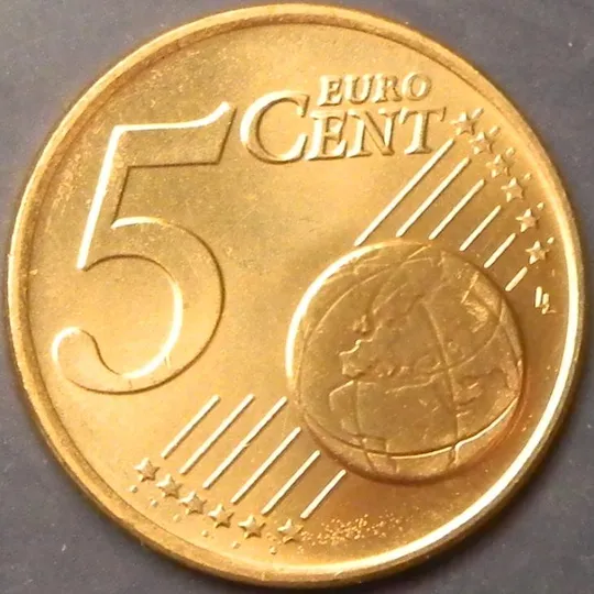 Купити 5 євроцентів 2002 Греція (без букви) UNC