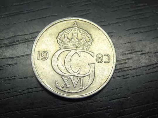 50 оре 1983 Швеція Ціна