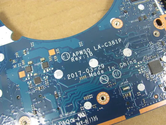 804-4  материнська плата APW50 LA-C381P 848221-001 SR2FU i7-6820HQ для HP Zbook 15 G3 G4 оригінал Торговий майданчик